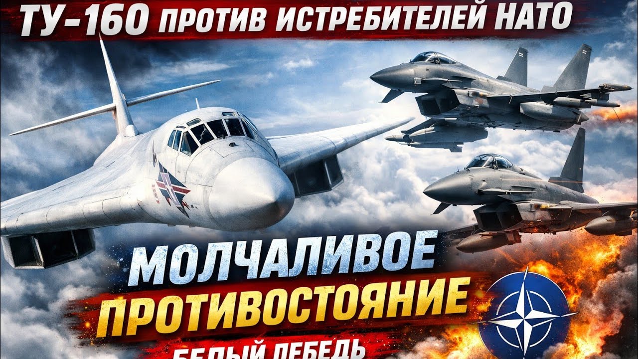 Истребители НАТО взяли Ту-160 на прицел… но дальше всё пошло не по плану
