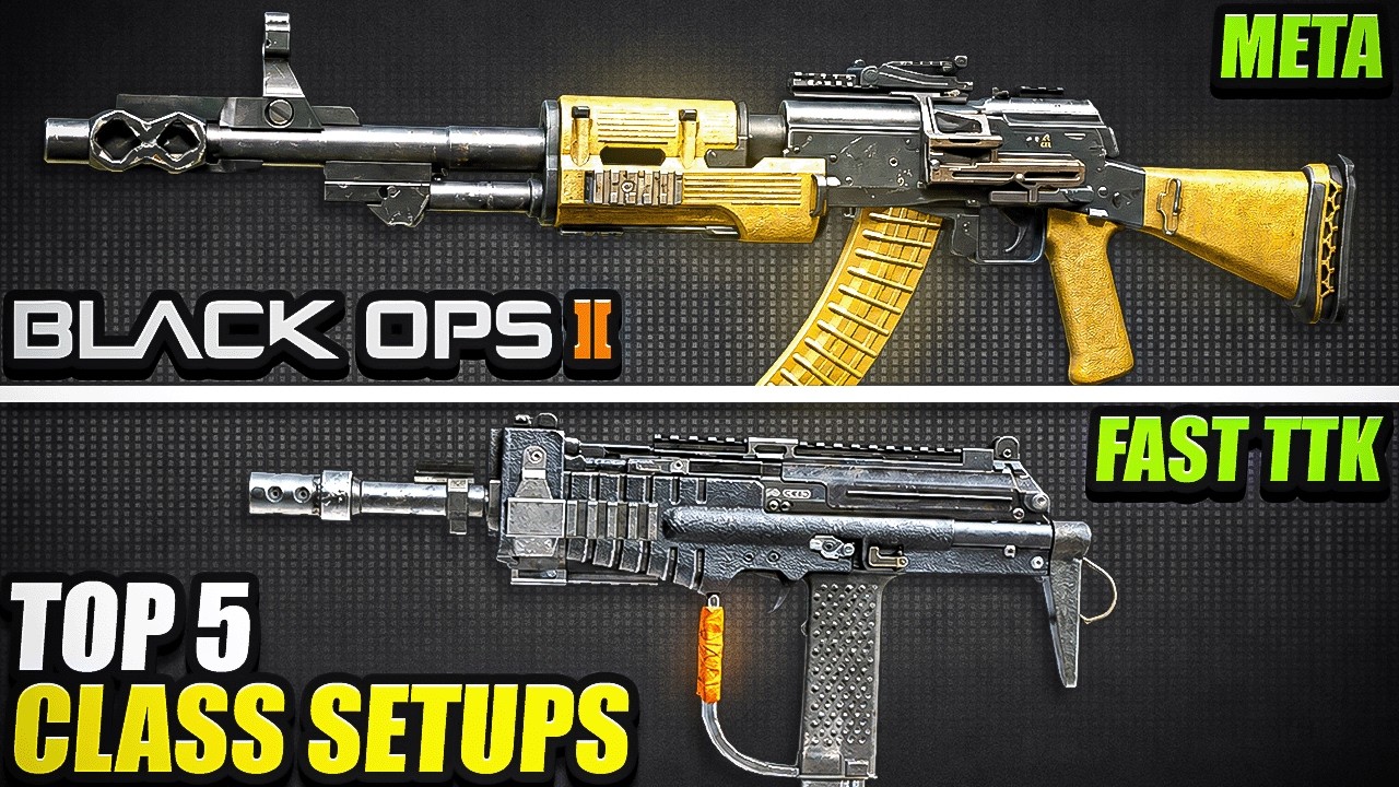 BLACK OPS 2: НОВЫЙ ТОП-5 ЛУЧШИХ ВИДОВ ОРУЖИЯ! (Лучшие комплекты оружия в Black Ops 2) Лучшее оруж...