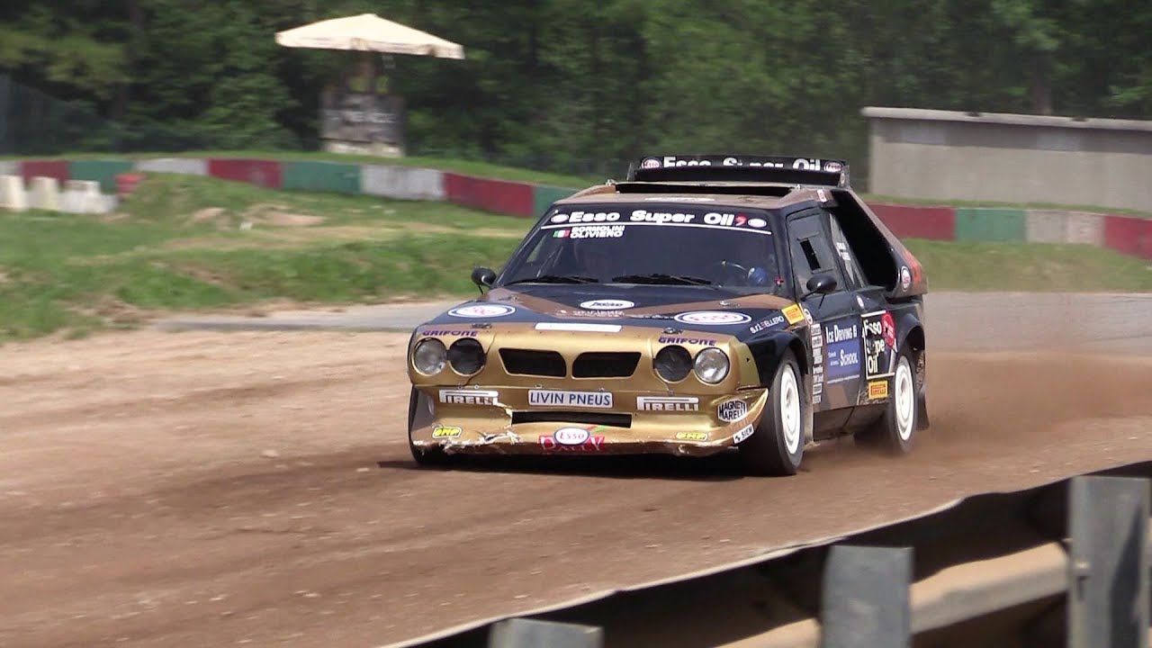 LANCIA DELTA S4 GR.B | RALLYCROSS ACTION! [HD]