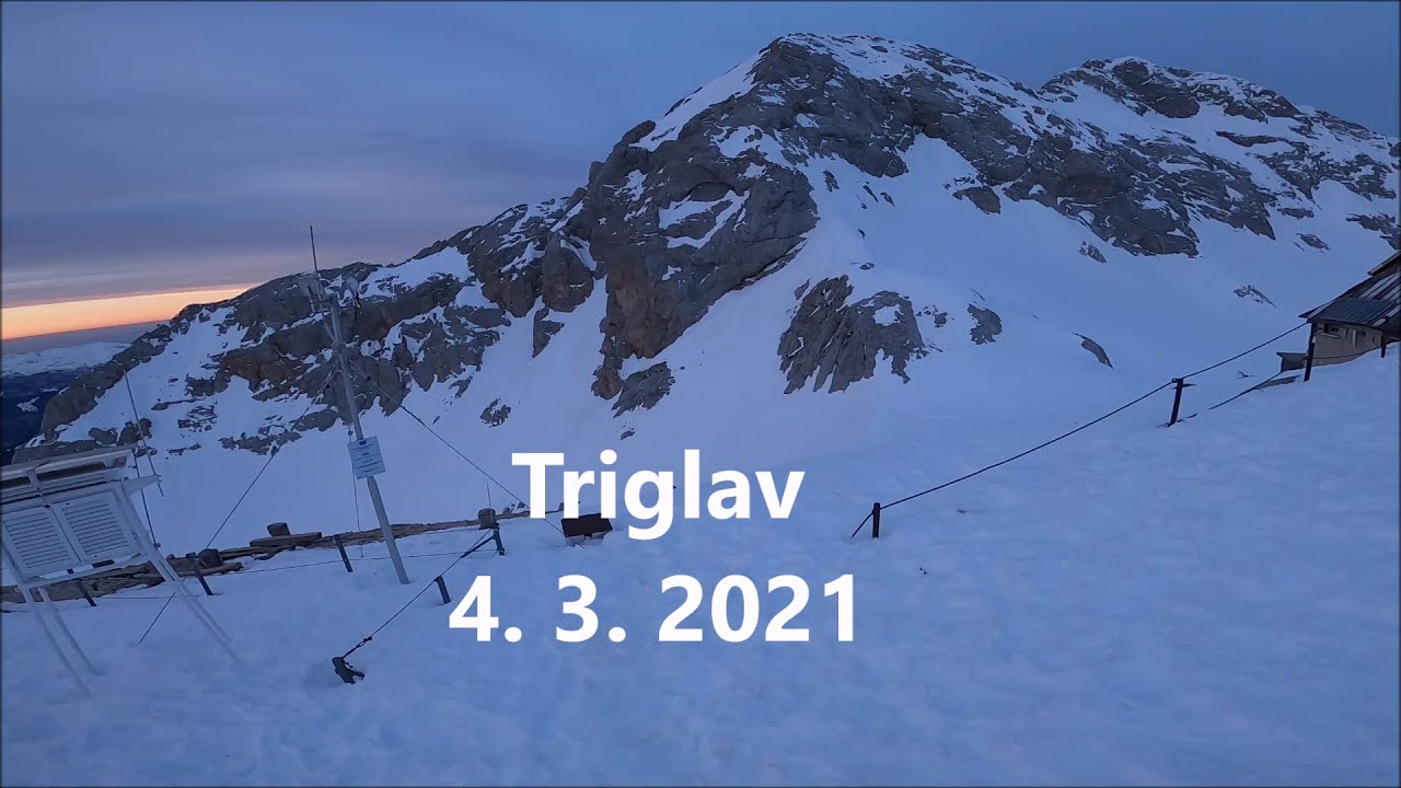 Triglav 2864 m, 4. 3. 2021