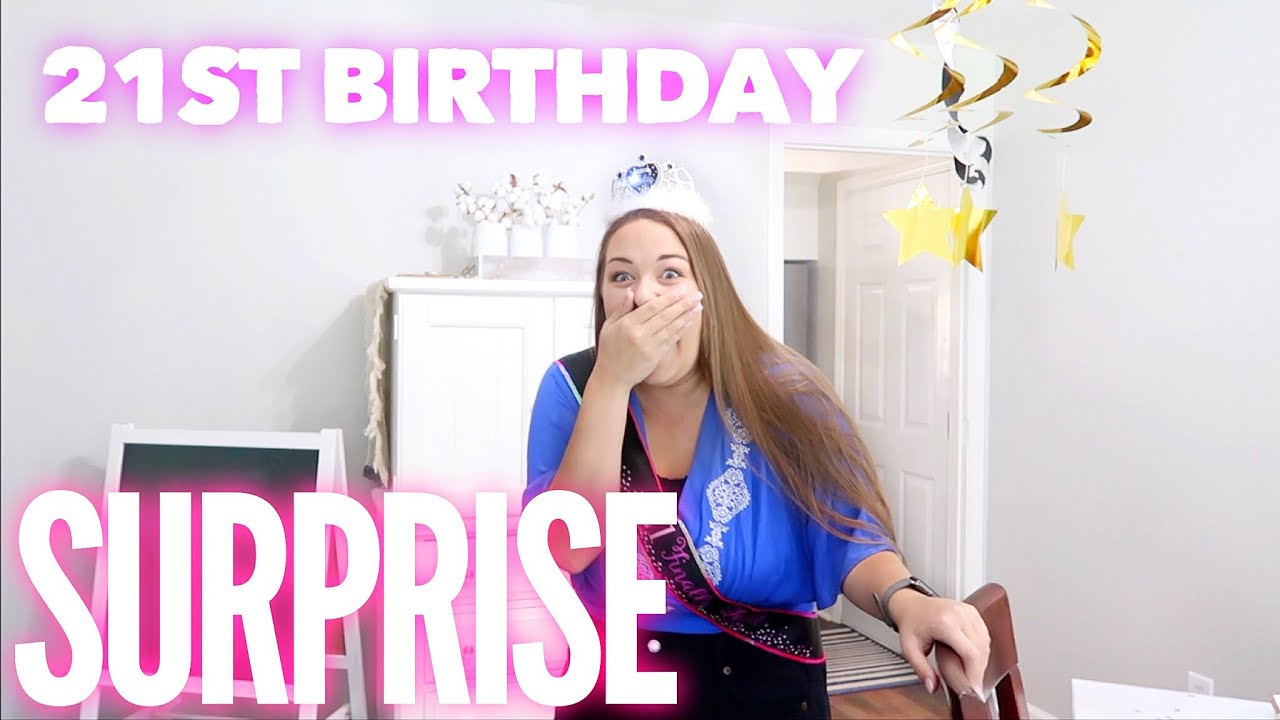 REVEALING THE BIG SURPRISE ON HER 21ST BIRTHDAY | Family 5 Vlogs
