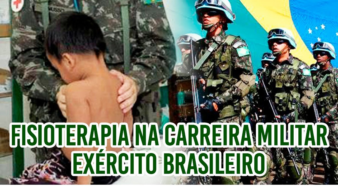 Fisiomais - Fisioterapia na Carreira Militar Exército Brasileiro