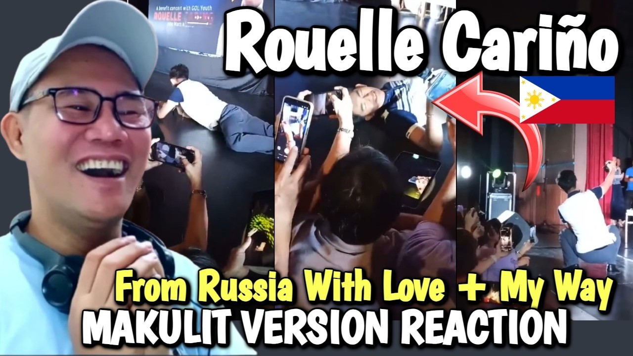 Реакция на песню Rouelle Cariño - From Russia With Love + My Way - Makulit Version.