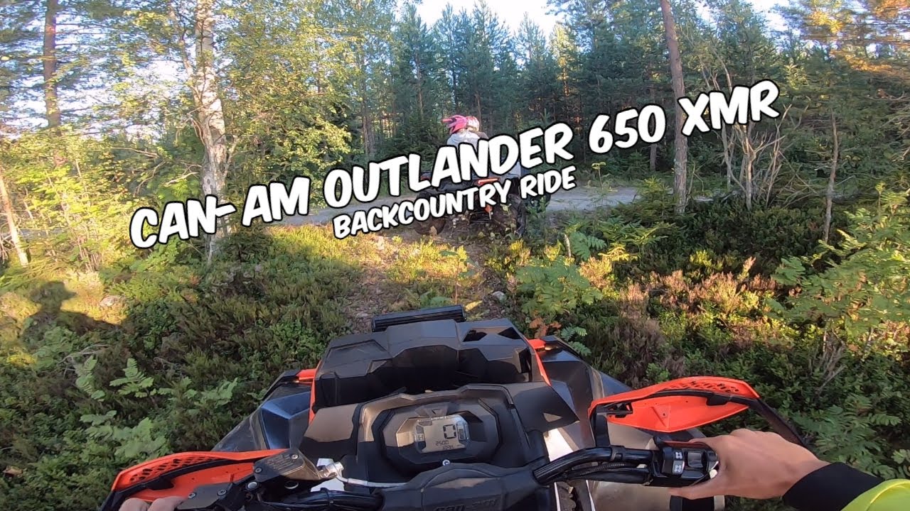 CAN-AM OUTLANDER 650 XMR | Backcountry Ride