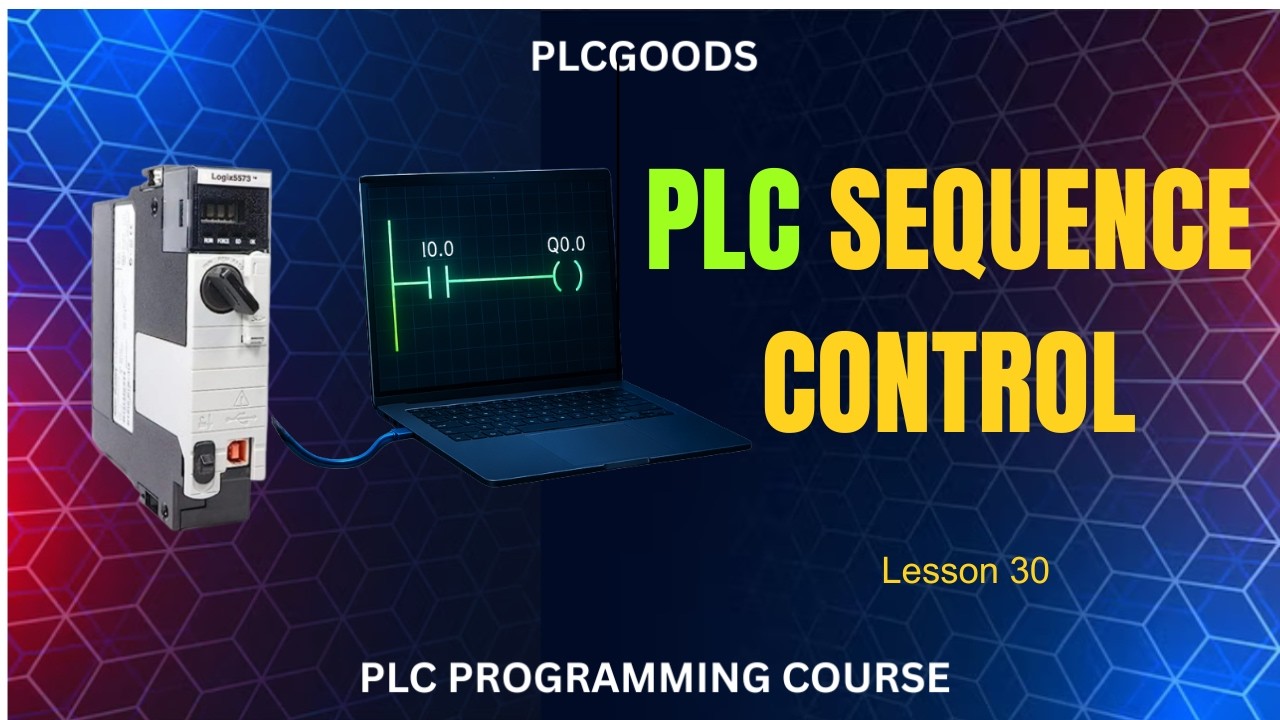 PLC SFC Tutorial | Sequential Function Chart & Automatic Warehousing | Lesson 30