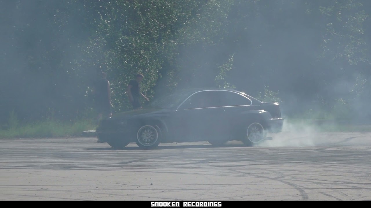 BMW E46 M54 TURBO 500WHP+ || RAW DRIFTING AND BURNOUTS