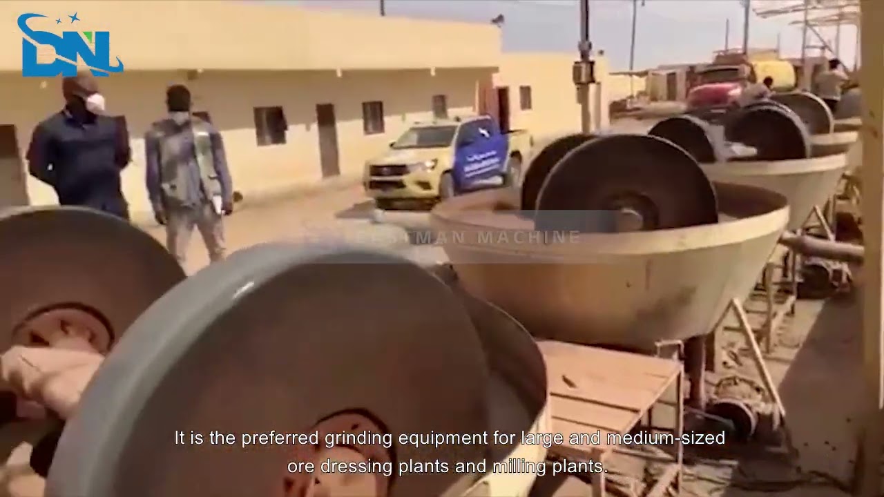 Wet Pan Mill For Gold Grinding