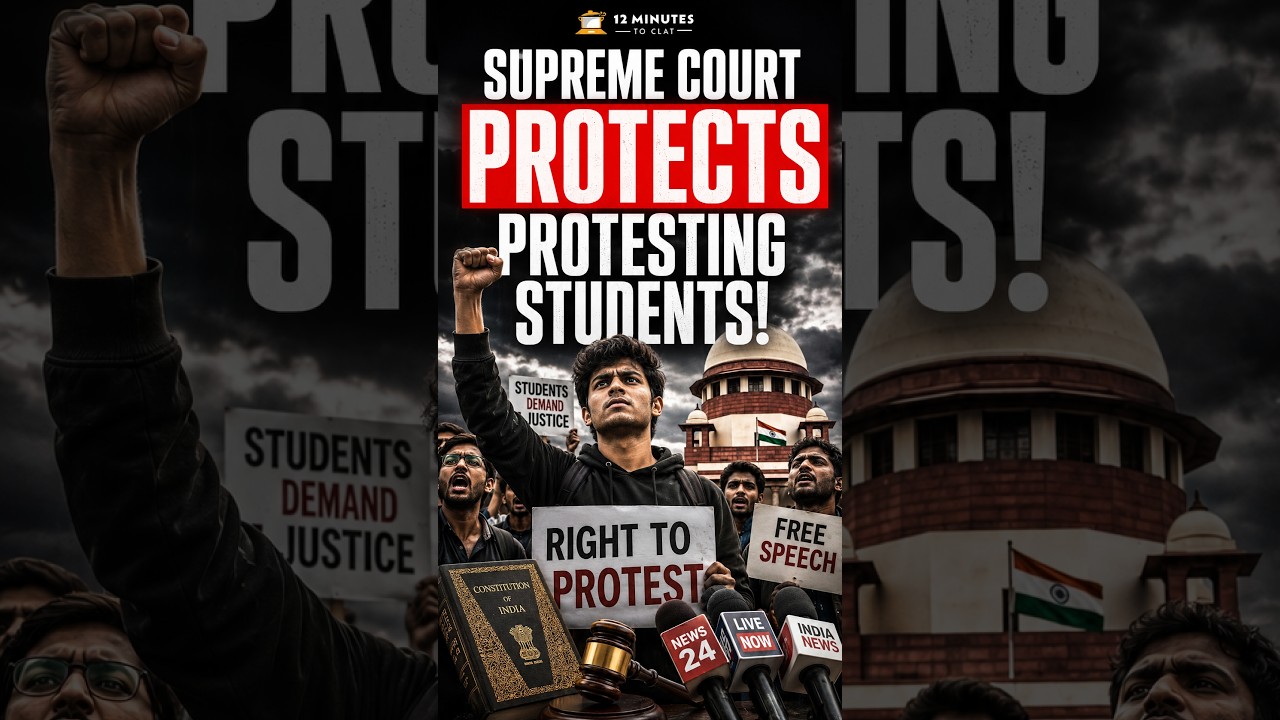 4 Big Supreme Court Rules for Student Protesters 🏛️ #shorts