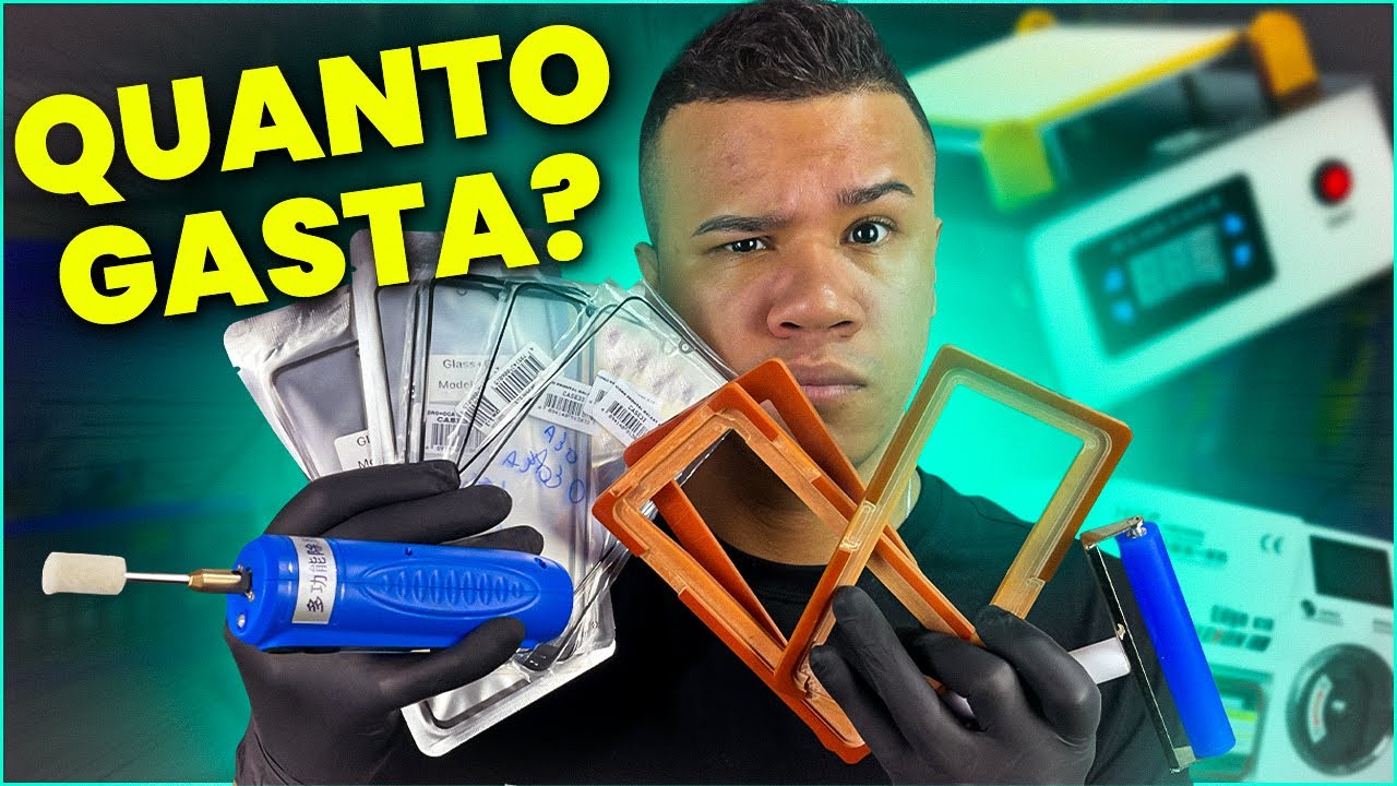Quanto Gasta Para Trabalhar Com Troca de Vidros no Conserto de Celular! (Vai Gastar S&oacute; Isso)