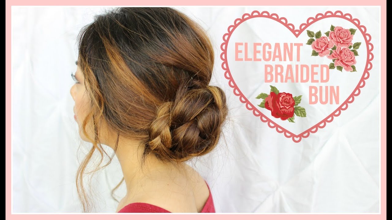 Elegant Braided Bun Tutorial ♡ Karina Lynn Kho