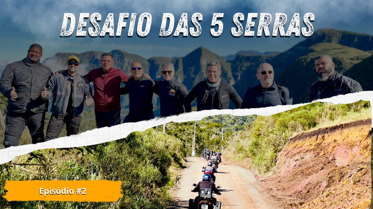Visitamos o Morro da Igreja e a Serra Do Corvo Branco de moto , A mais bela do Brasil - EP 02