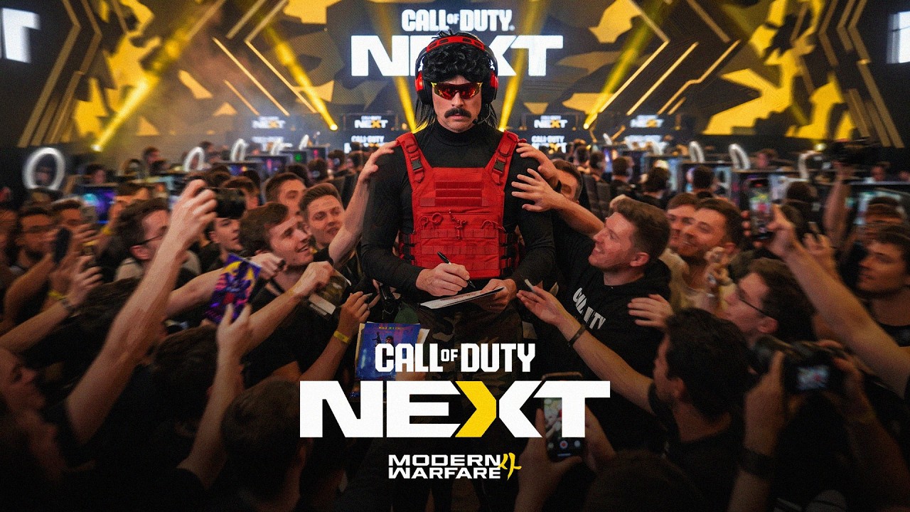 🔴DR DISRESPECT - MW4 BETA - LIVE FROM #CODNext