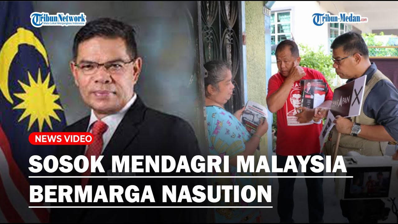 Mendagri Malaysia Ternyata Keturunan Mandailing Bermarga Nasution, Begini Soosknya