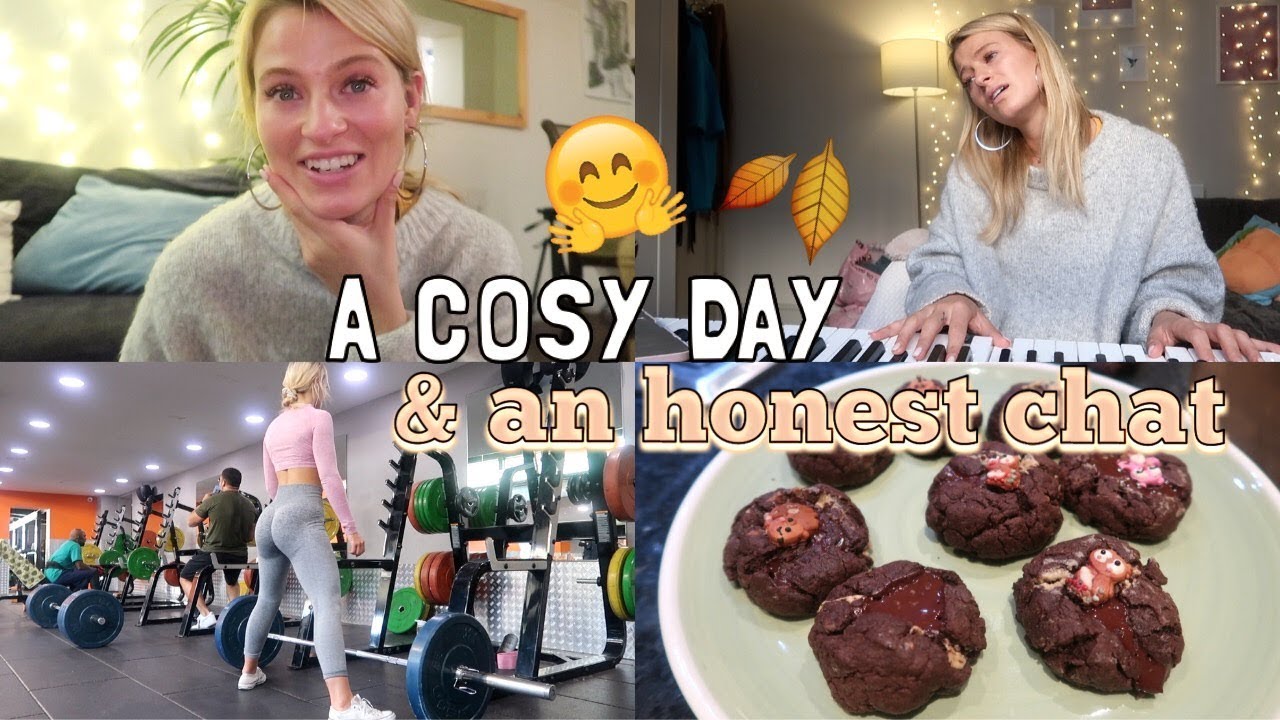FINDING MY HAPPY AGAIN | BOOTY WORKOUT, SINGING & BAKING HEALTHY COOKIES