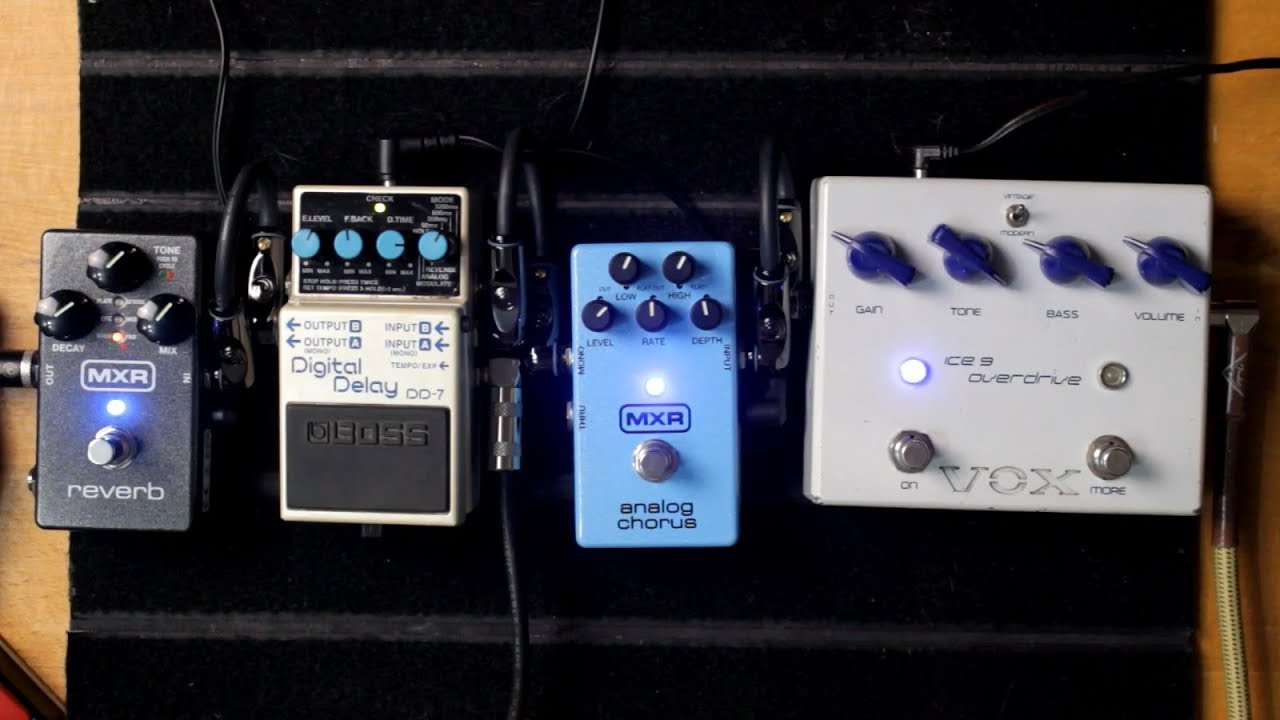 My Pedalboard Demo (June 2018)