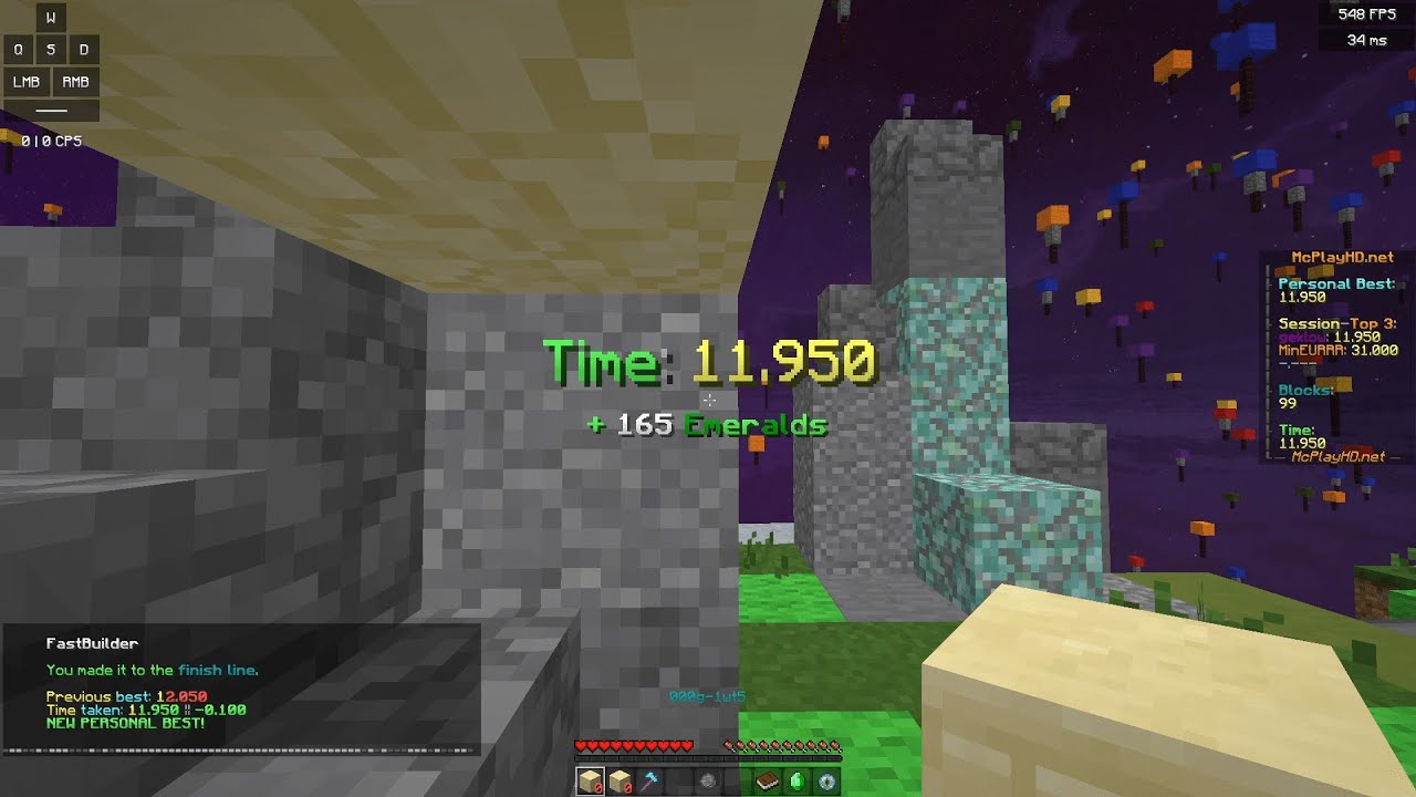 World Record on McPlayHD's New Mode (Long)