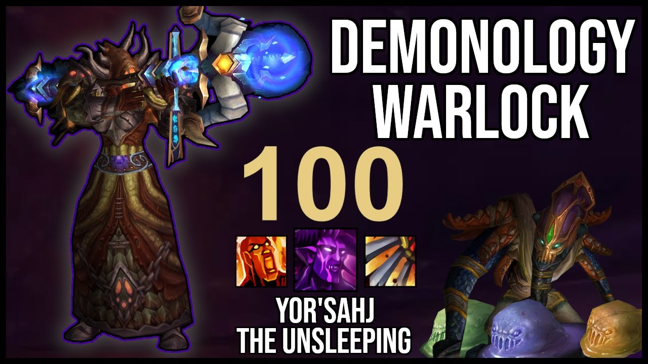 DRAGON SOUL Heroic Yor'sahj 25m (74,377 dps) R1 World - Demonology Warlock | Cataclysm WoW Classic