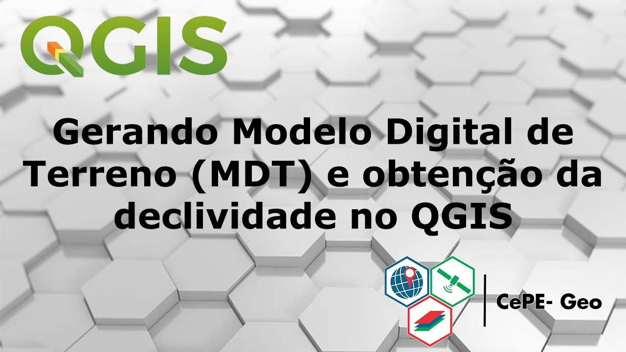 Gerando Modelo Digital de Terreno (MDT) e obtenção da declividade no QGIS
