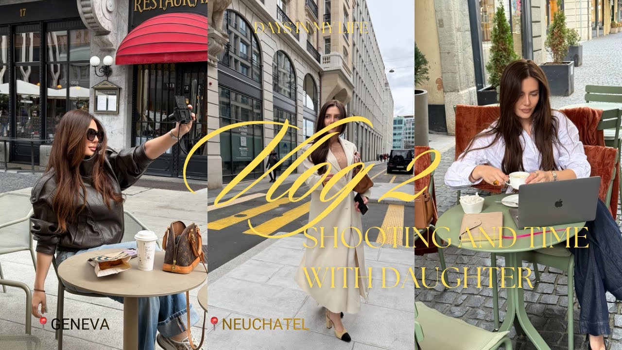 VLOG 2/ первая контент сьемка для блога в Женеве / время с дочкой
