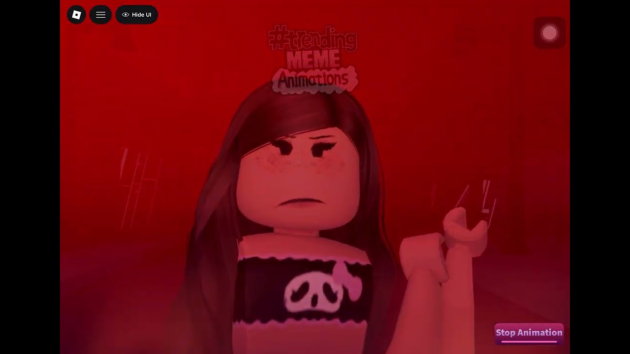 Roblox-trending meme animations this made me laugh at the end 
