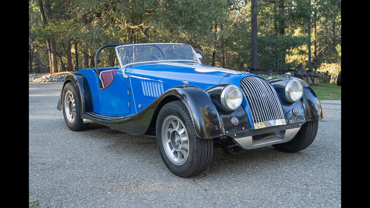 1957 Morgan 4/4 V8 Driving Video (Featured On Bring a Trailer)