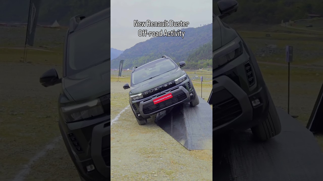New Renault Duster off roading