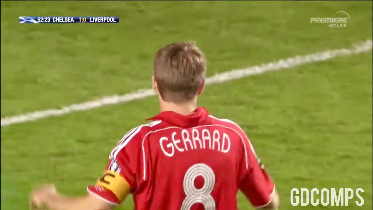 Steven Gerrard vs Chelsea (A) Champions League Semi-Final 1st Leg 2006/2007 |(English Commentary) HD