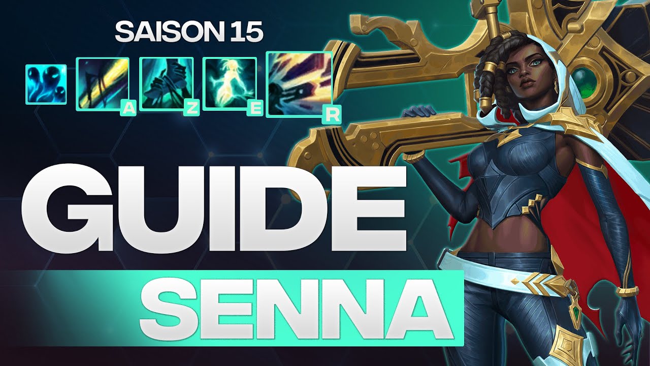 MONTER avec le RANK 1 SENNA SUPPORT sur LEAGUE OF LEGENDS ! GUIDE SENNA SAISON 15