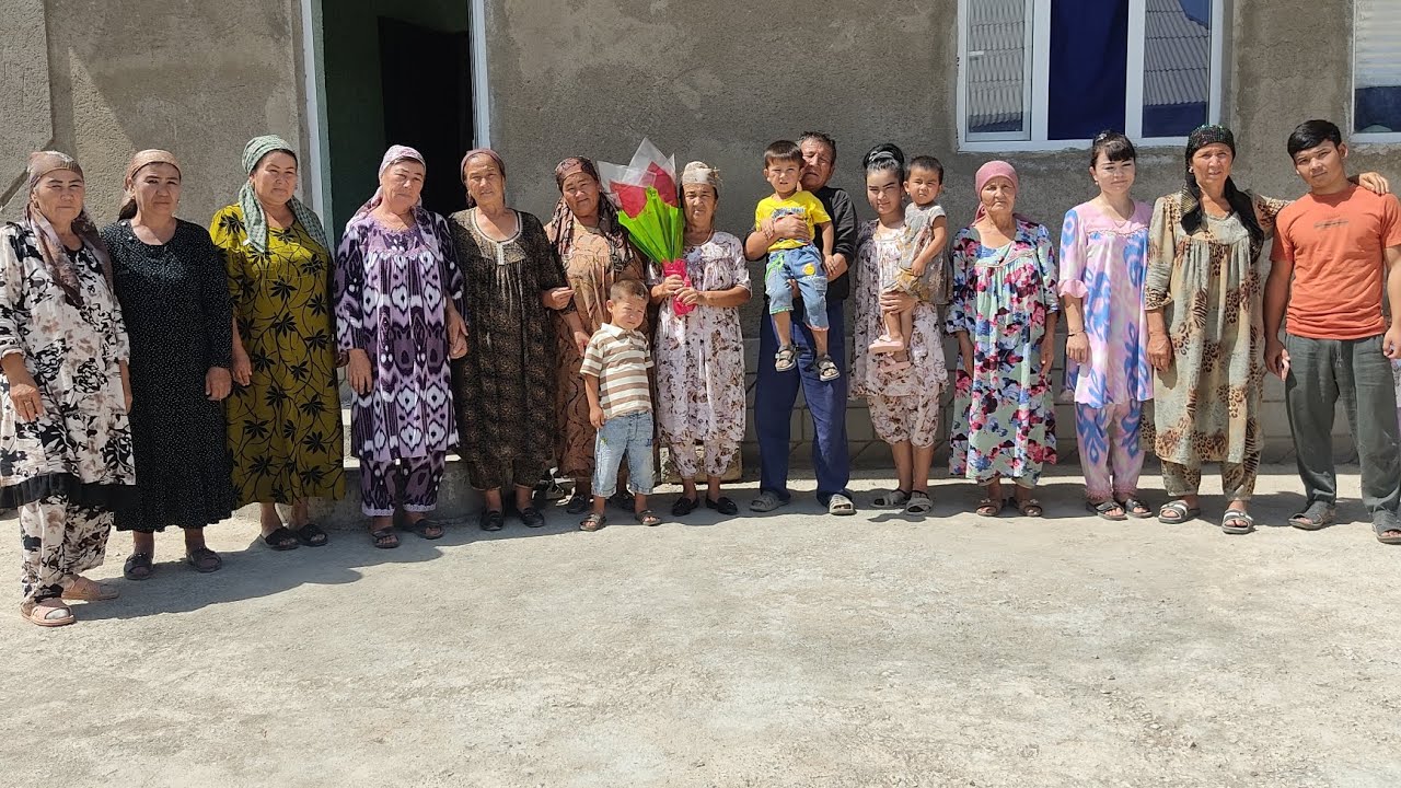 OʻLMAS ESHMAT QISHLOGʻI ONAJONIM 58 YOSHINGIZ BILAN OʻGʻILARI VA QIZLARI NOMIDAN TABRIKLAYMIZ