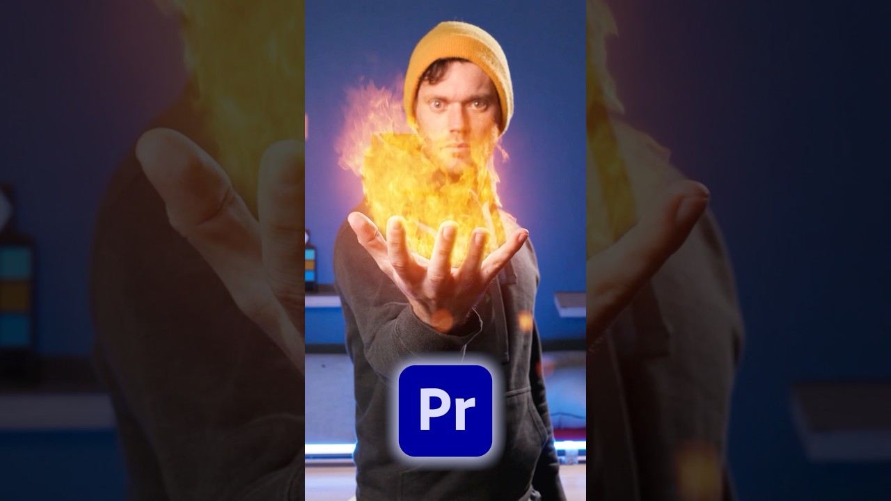 Fire VFX Tutorial! #premierepro #vfx #productioncrate