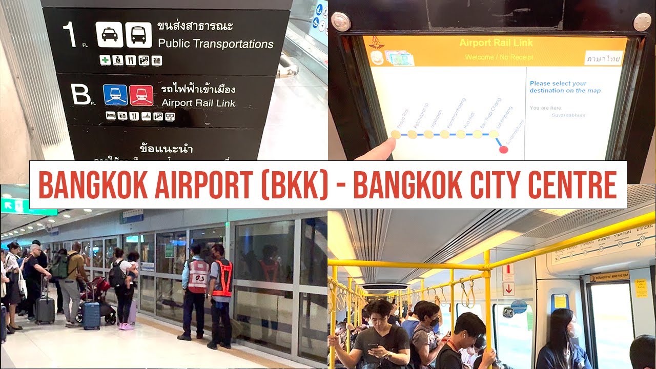 Аэропорт Бангкока (BKK) до центра Бангкока — БЫСТРО и ДЕШЕВО с Airport Rail Link