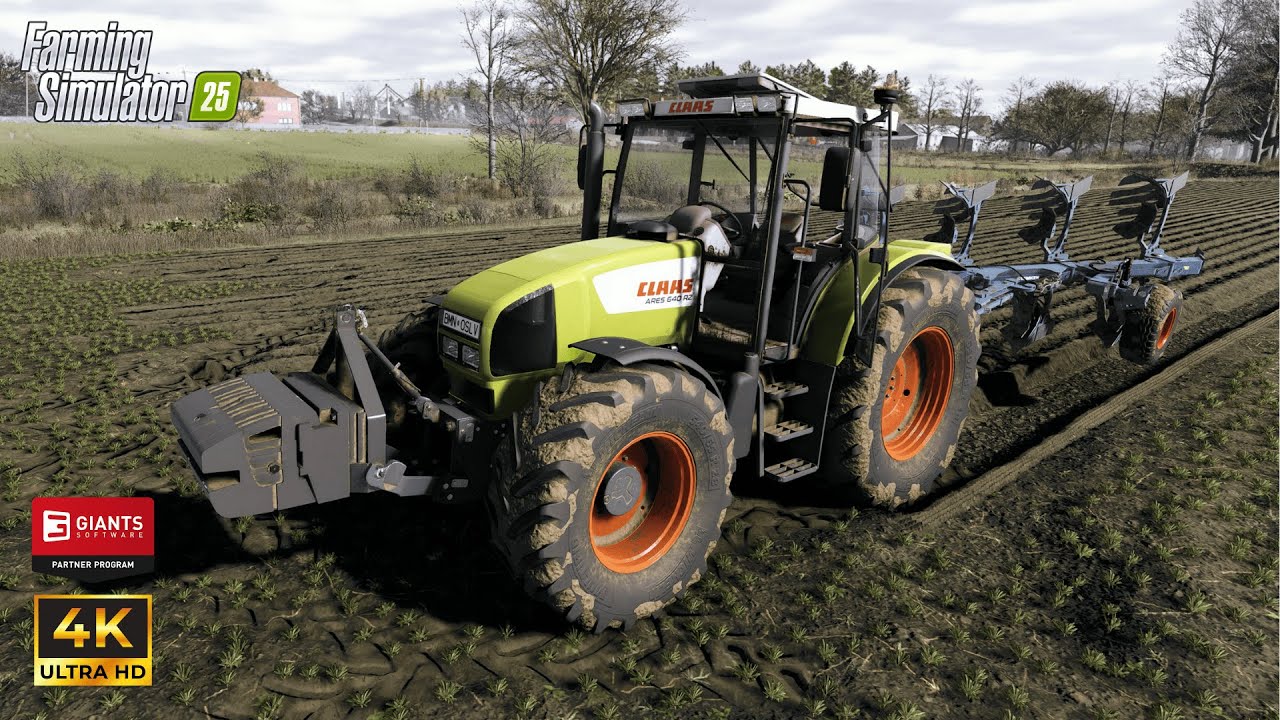 | FS25 ULTRA GRAPHICS | Szpakowo plowing | ReShade Gameplay |