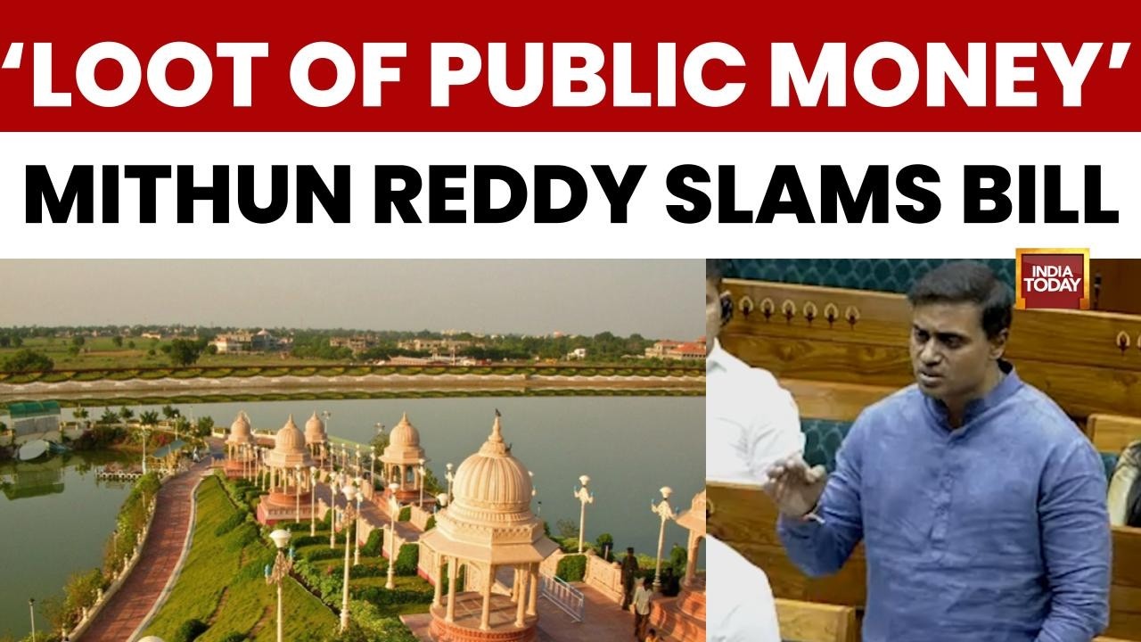 Amravati Bill: Mithun Reddy 'Not One Plot Was Given' To Farmers Who Gave 34,000 Acres