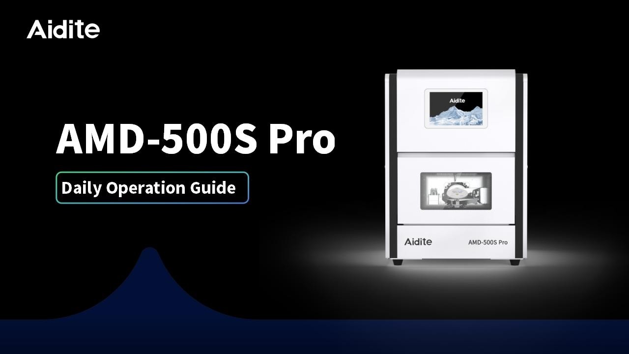 AMD-500S Pro Dry Milling Machine – Daily Operation Guide