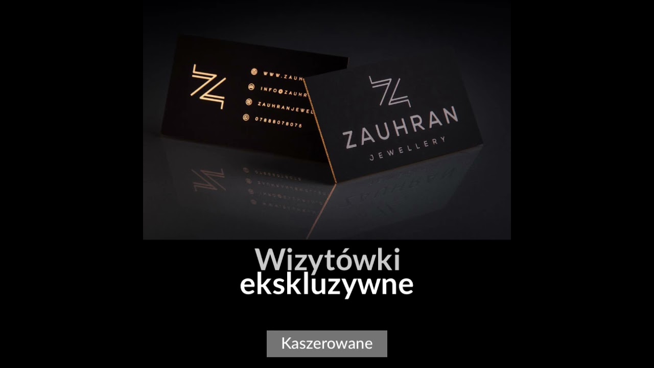 Wizyt&oacute;wki ekskluzywne. #BusinessCards #Printing #Design #Networking #Branding #Professional