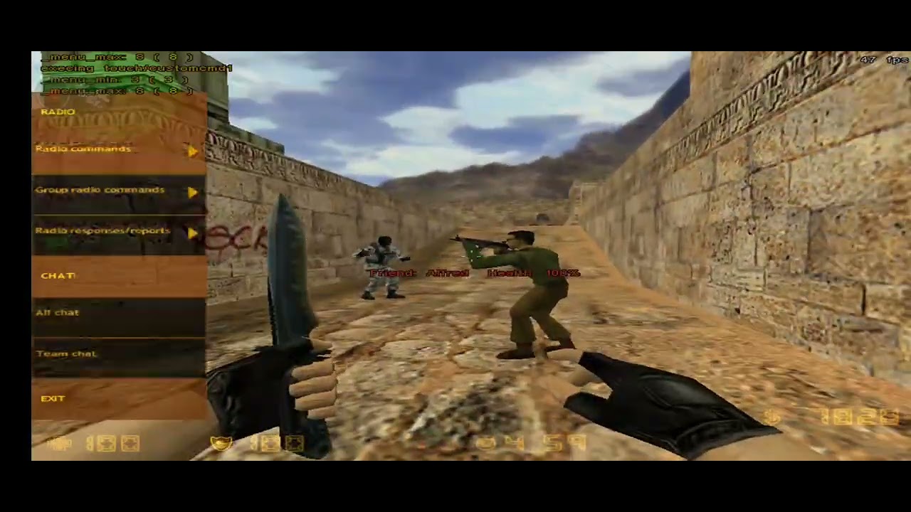 CS 1.6 Android de_dust gameplay 