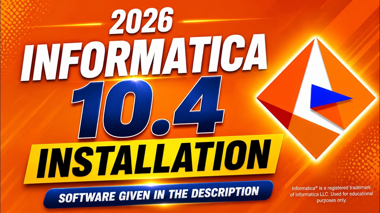 How to install Informatica PowerCenter 10.4 on Windows | Informatica Installation | NiC IT Academy