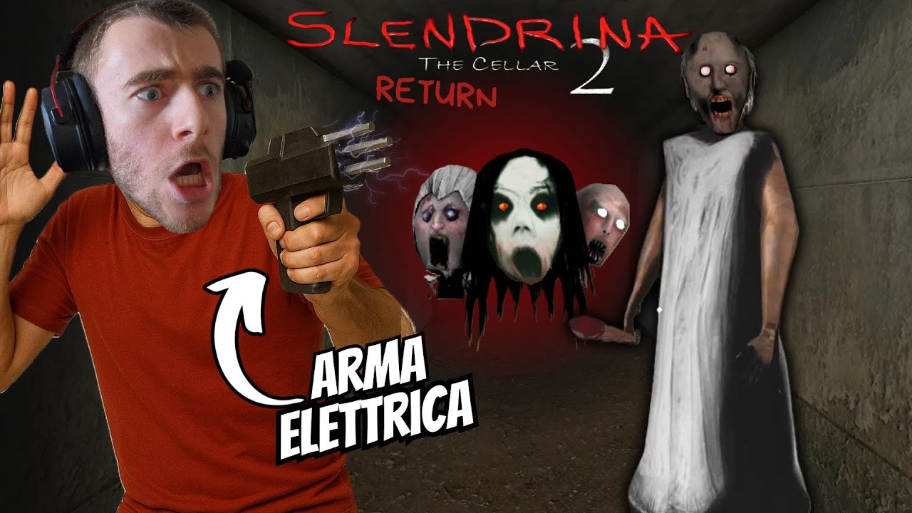 LA MOD DI GRANNY SU SLENDRINA THE CELLAR 2 &Egrave; ASSURDA !!! | SLENDRINA THE CELLAR 2 GAMEPLAY ITA |