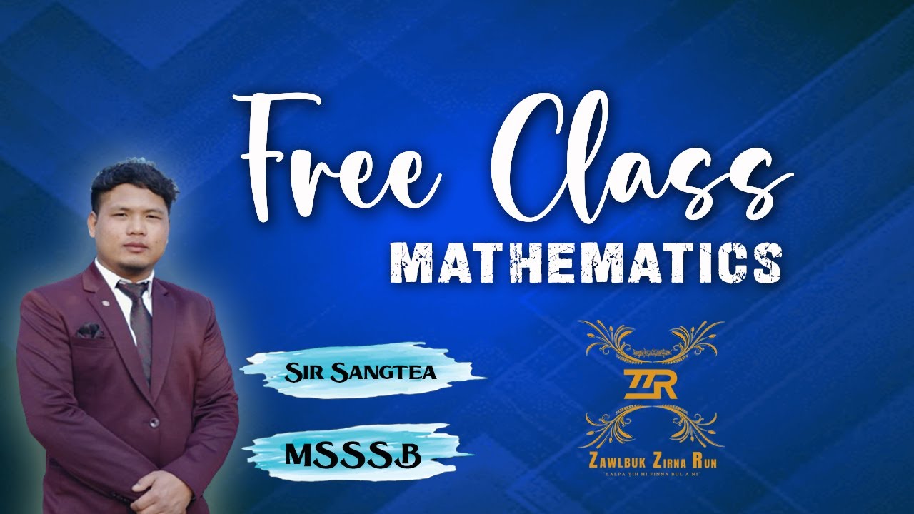 MSSSB Mathematics || Special class || 8th February 2024