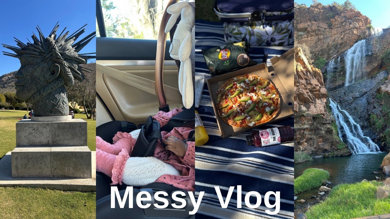 Messy Vlog|| Botanical Gardens |Church |14weeks immunization #motherhood #roadto500subs