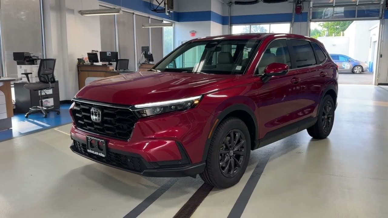 2026 Honda CR-V EX-L | Radiant Red with Gray Interior