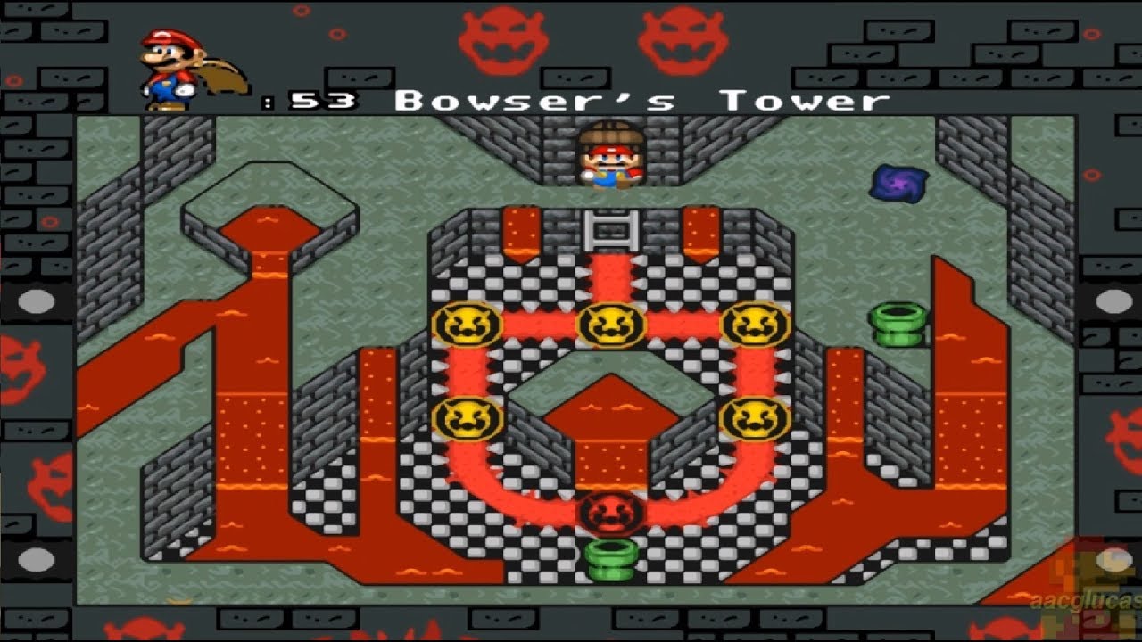 New Super Mario World: The Best Mario Game 100% WORLD 8: Bowser's Castle Part 1
