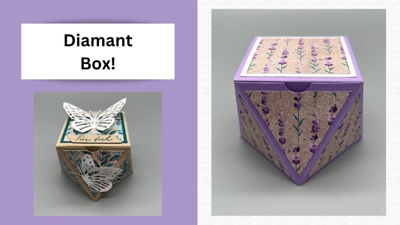 Diamant Box! Mit den Produkten von Stampin`UP!