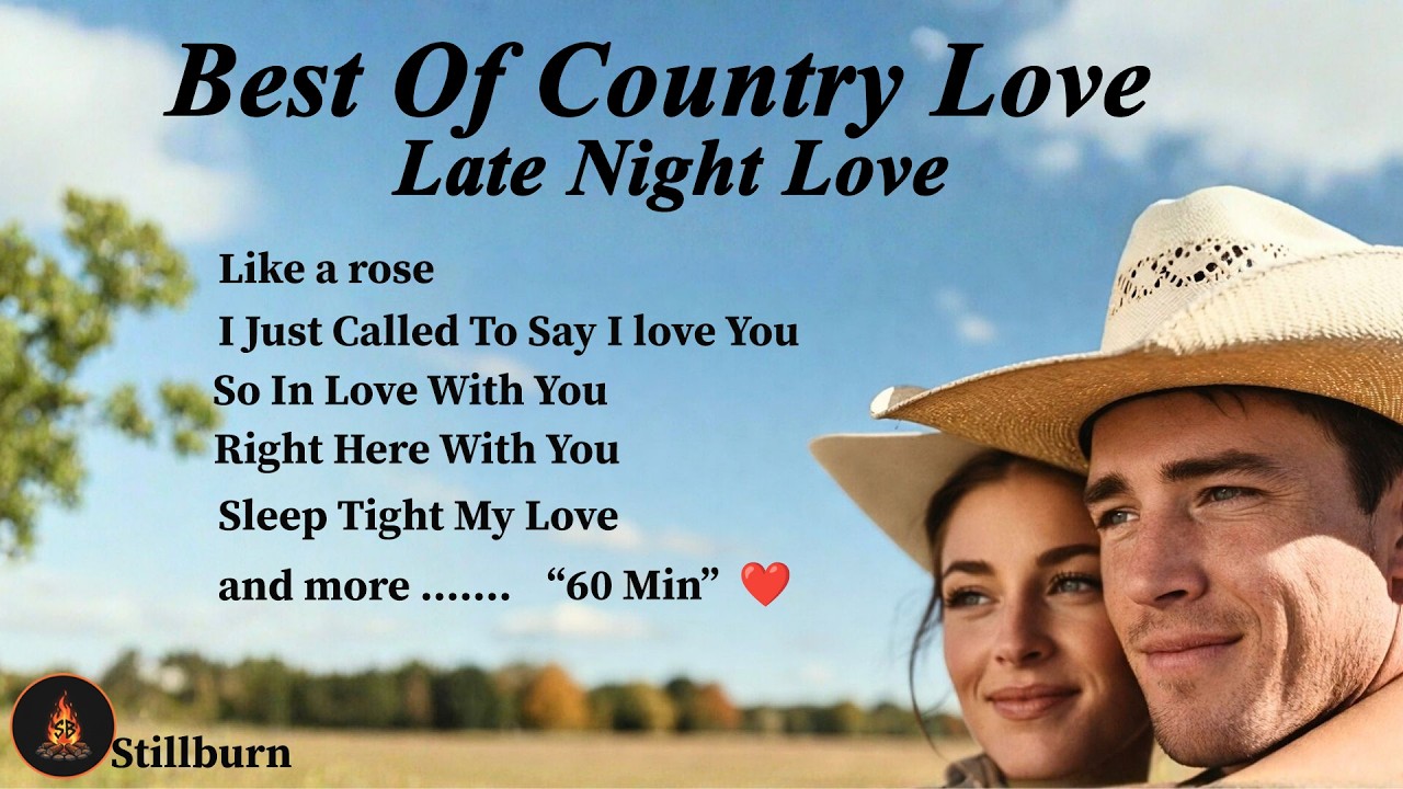 The Best Of Country Love: Late Night Love (Full Album) 🌙 Romantic Country Love Songs
