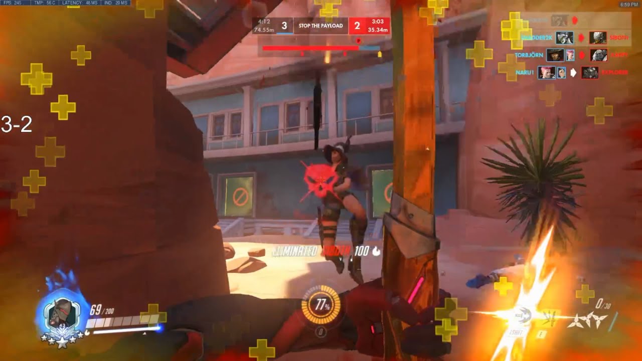 Overwatch Rank 1 Genji Shadder2k Showing His Sick Gameplay Skills