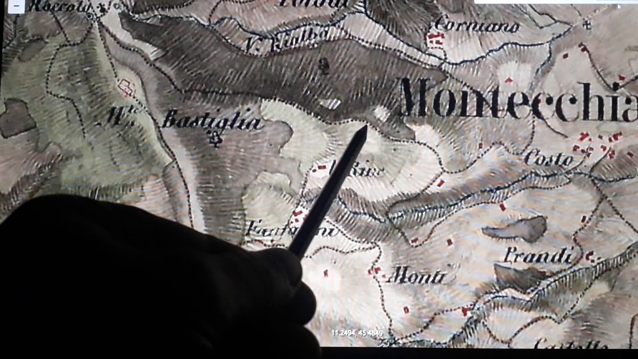Differenze morfologiche territorio Montecchia di Cr 1818 - 2020 • Geo report - PALEOATHLETICA