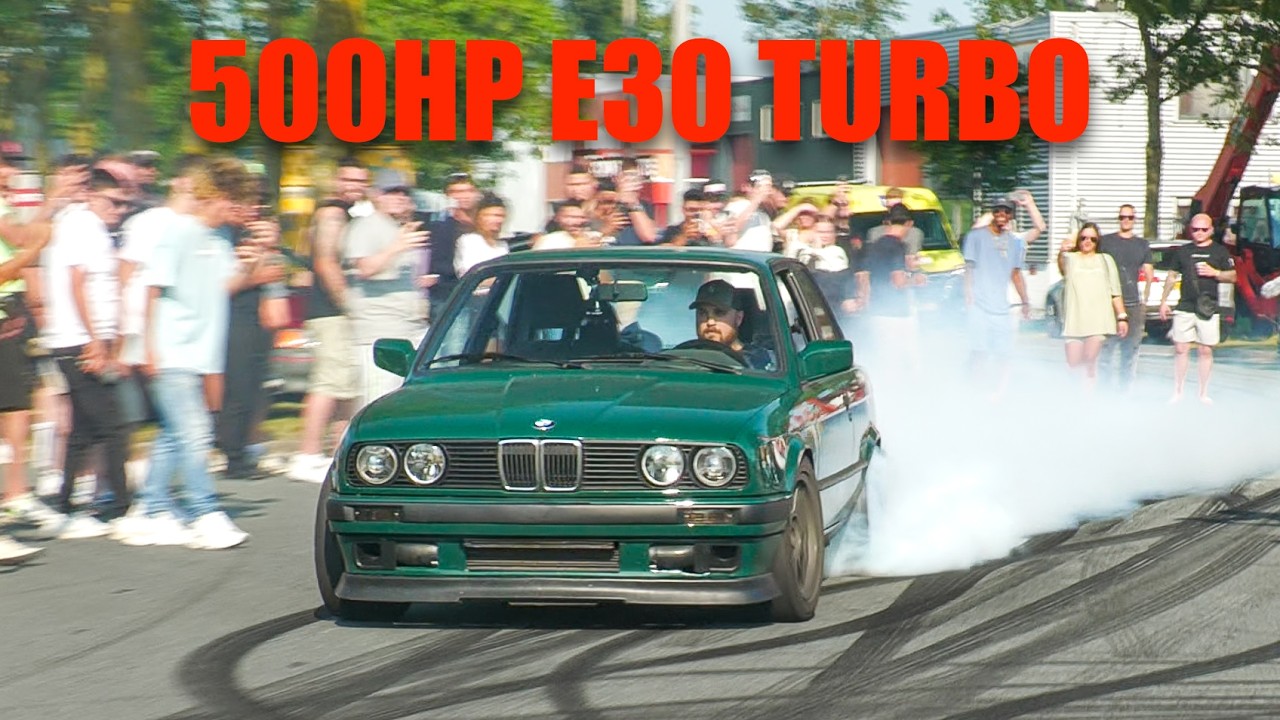 Modified Cars Leaving Carmeet, FAILS - 1100HP Turbo S, 480HP Starlet, 780HP B18C4 Civic, E30 Turbo