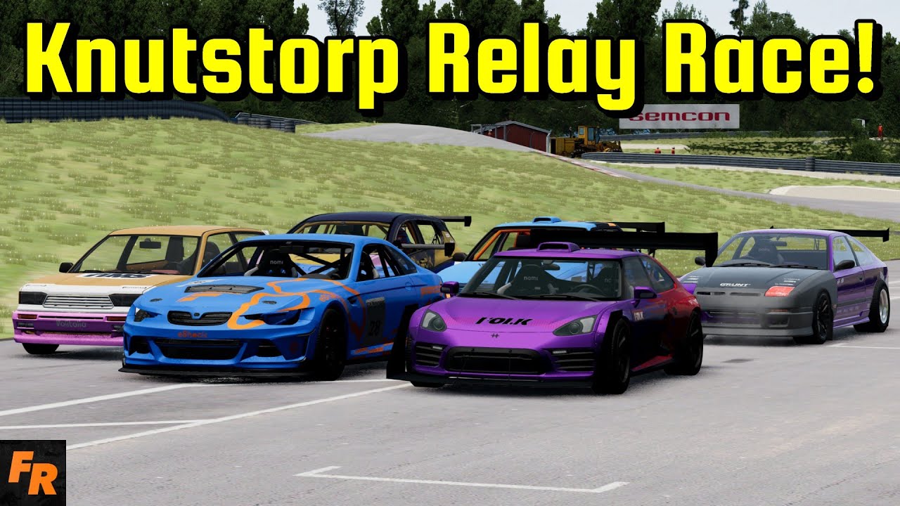 Knutstorp Relay Race - BeamNG Drive