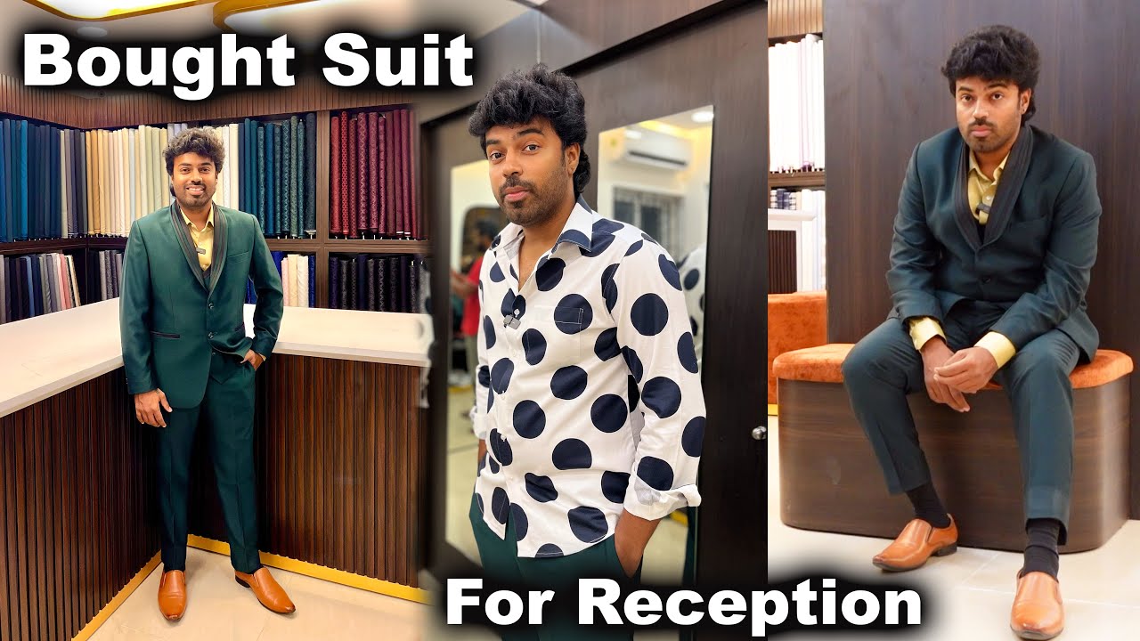 Bought New Suit For Reception 🔥 Vera Level Suit Collection - Mizaj -  Cross cut Road - Coimbatore