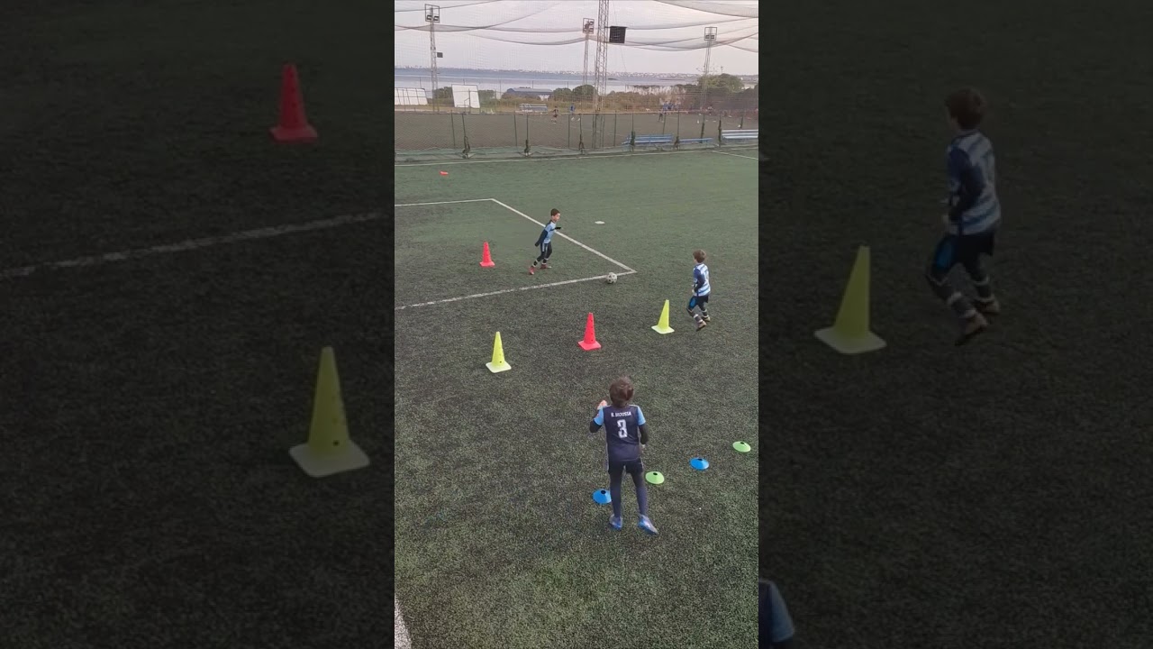 passing and skipping coordination drill U10 U9 U8 #training #football